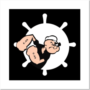 Popeye The Sailor Man Posters and Art